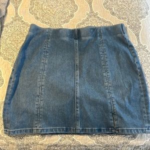 American Eagle denim miniskirt